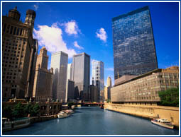 Chicago River on a Beautiful, Sunny Day!